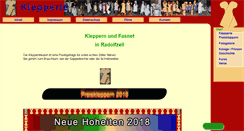 Desktop Screenshot of klepperle.de